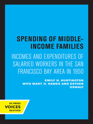cover image of Spending of Middle-Income Families